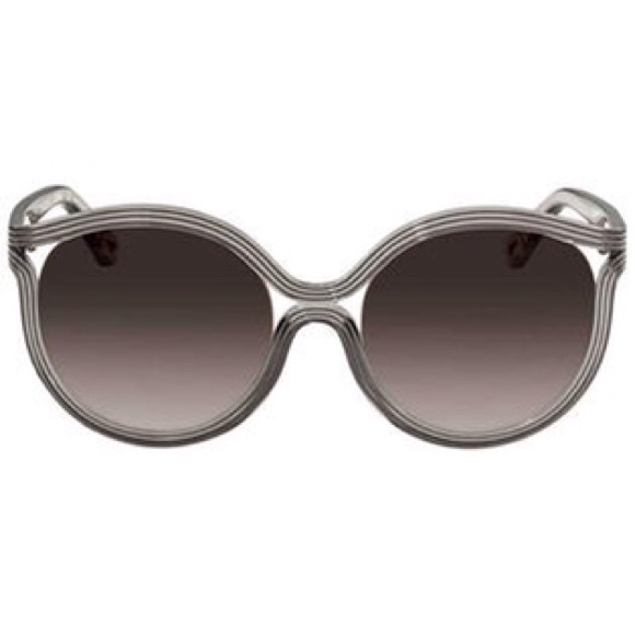 CHLOE Brown Grey Gradient Sunglasses - Picture 2 of 3